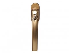 Ручка оконная ROTOLine с ключом 7/35 8P, цвет - R05.5 светлая бронза 227971-КС фото