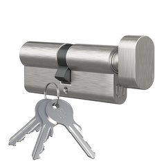 Цилиндр замка дверной MEDOS ключ-вороток G70 30/40 41330401000M-КС-Д фото