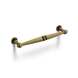 МЕБЕЛЬНАЯ РУЧКА D-1015-128 MAN МАТОВЫЙ АНТИЧНЫЙ НИКЕЛЬ D-1015-128 фото 2