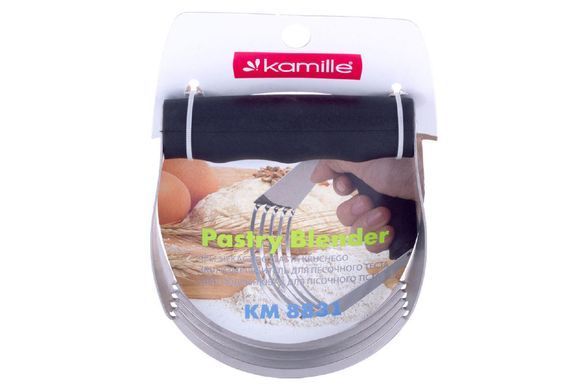 Різак для тіста Kamille - 120 мм 5 лез (8831) 000072915 фото
