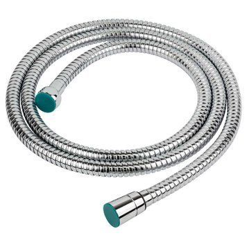 Шланг для душа 1/2" SS хромированный с подшипником 175см AQUATICA XB-8176 (9792022) 9792022 фото