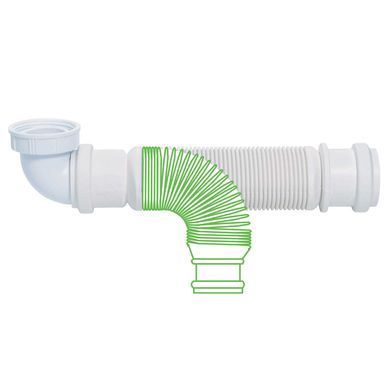Сифон для раковины Senzo 1&frac14;"&times;&Oslash;32мм WIRQUIN (9541526) 9541526 фото