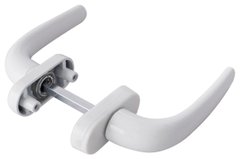 Ручка для металопластикових дверей FZB - двостороння CGZS019-SG 1 шт. 01-50 фото