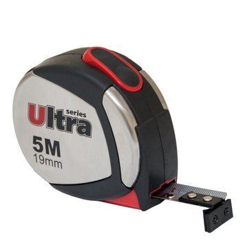 Рулетка магнітна, нейлонове покриття 5м&times;19мм ULTRA (3822052) 3822052 фото
