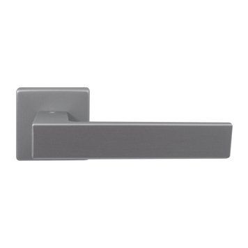 Дверная ручка Fimet 1317-211B Kubo F16 satin chrome R, фолиевая защелка 51815 фото