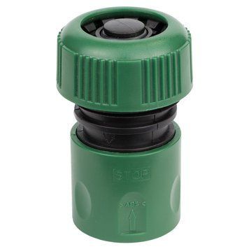 Конектор 1/2" швидкознімний аквастоп для шланга 3/4" (ABS) GRAD (5016125) 5016125 фото