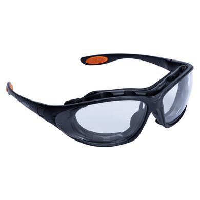 Набор очки защитные с обтюратором и сменными дужками Super Zoom anti-scratch, anti-fog (прозрачные) SIGMA (9410911) 9410911 фото