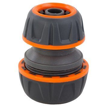 Муфта ремонтна для шланга 1/2"&times;3/4" (ABS+TPR) FLORA (5015664) 5015664 фото