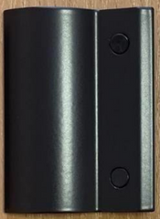 Ручка балконная алюминиевая Optima коричневая 00.TSA018.00.04-П фото