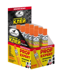 Контактний клей display prof expert mustang 30ml MG23 фото