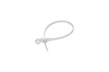 Хомут пластиковый с кольцом Apro 3.6 x 150 мм белый (100 шт.) (CTRM-W4150) 000047413 фото