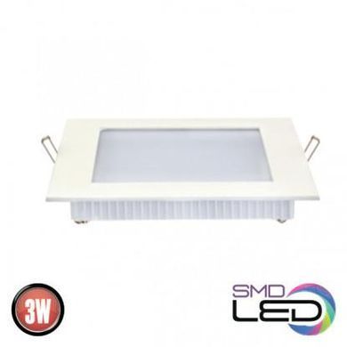 Светодиодный врезной светильник Horoz Slim/Sq-3 3W 4200К 26154-1 фото