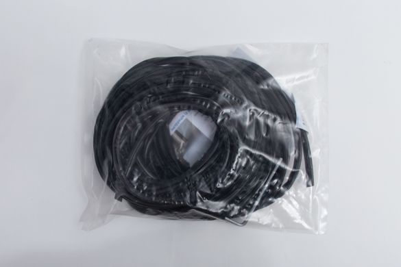 Комплект ущільнювача для пластикових вікон і дверей (12м) чорний WS-3 фото