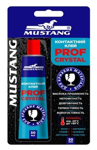 Контактний клей prof crystal mustang 30ml MG17 фото