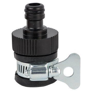 Адаптер для конектора 1/2" універсальний на кран без різьби 1/2"&times;3/4" (ABS) GRAD (5016375) 5016375 фото
