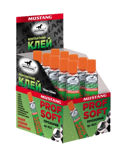 Контактний клей display prof soft mustang 30ml MG25 фото