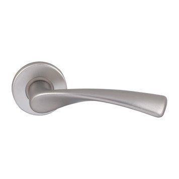 Дверная ручка URFIC 1640, 5095 P5 inox никель R, фолиевая защелка 52168 фото