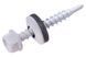 Саморіз покрівельний Apro - 4,8 x 35 мм RAL 9006 (50 шт.) (SDS48359006) 000069745 фото 1