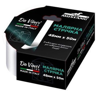 Малярная лента mustang da vinci line белая 38мм*50м ITWP3850W фото
