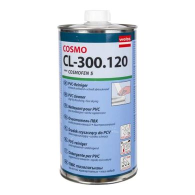 Очиститель ПВХ Cosmo CL-300.120 Cosmofen 10 слоборастворяющий 1л. COSMOFEN 10 фото