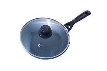 Сковорода антипригарна Empire - 220 мм "Сотейник" з кришкою (6622) 000064952 фото