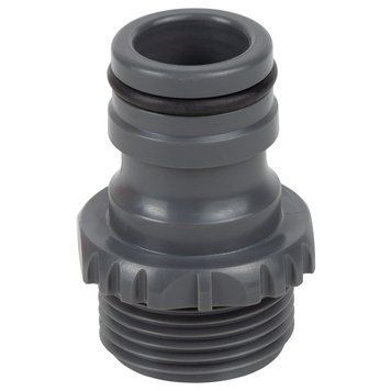 Адаптер для коннектора 3/4" н/р 3/4" (ABS) FLORA (5015904) 5015904 фото