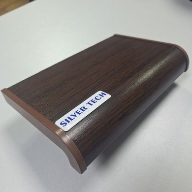 Підвіконня Silver Tech (Сільвер теч) темний дуб матове 100 мм Х 900 мм П-S-T-Т-Д-100-0,9 фото