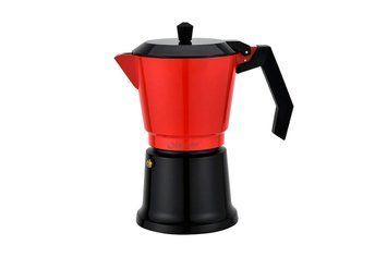Кофеварка гейзерная алюминиевая Maestro 300мл красная (MR-1657-6) 000082510 фото