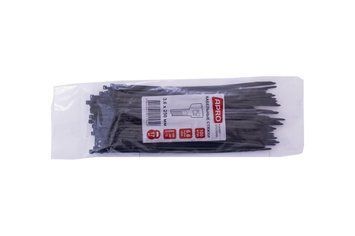Хомут пластиковый Apro 3.6 x 250 мм черный (100 шт.) (CT-B36250) 000060774 фото
